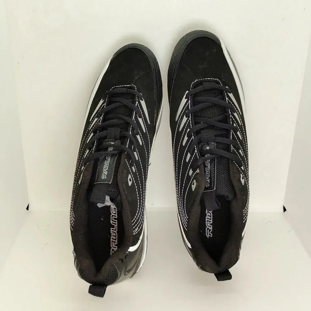 RAWLINGS Base Invader New Black Baseball Cleats - Size: 10